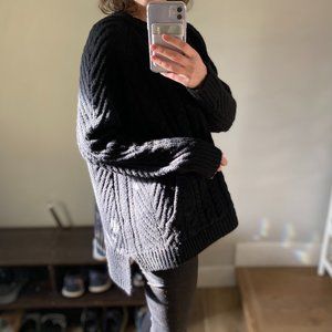 Marc by Marc Jacobs Black Wool Knit pullover sweater XS-S